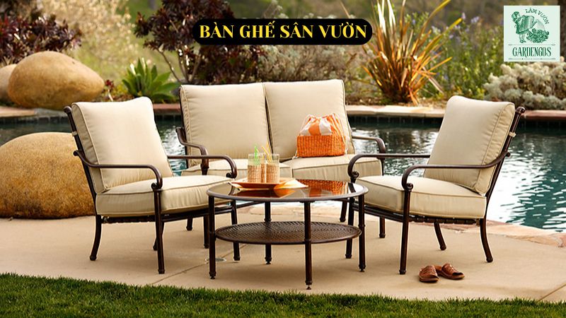 Bàn ghế sân vườn