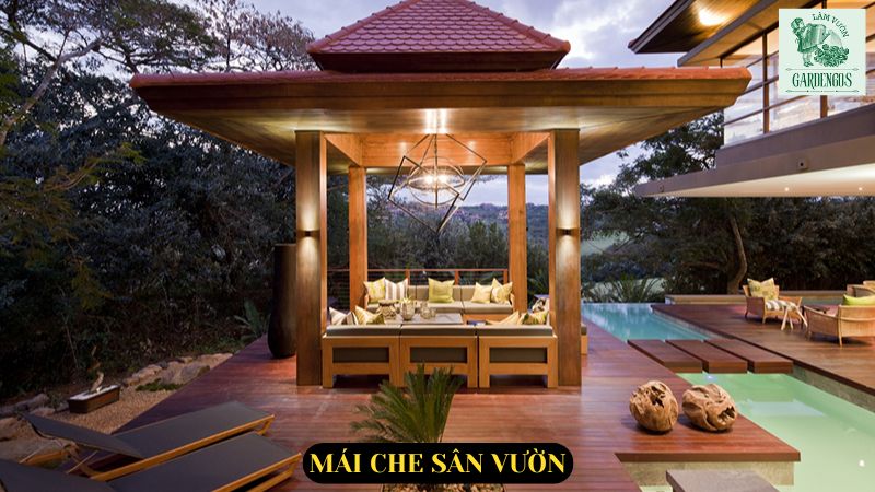 Mái che sân vườn